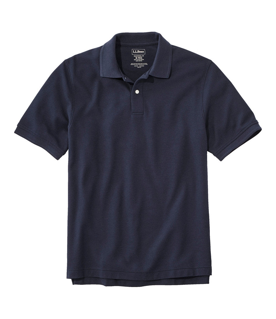 Men's Premium Double L® Polo Banded, Short-Sleeve Without Pocket | L.L.Bean outlet
