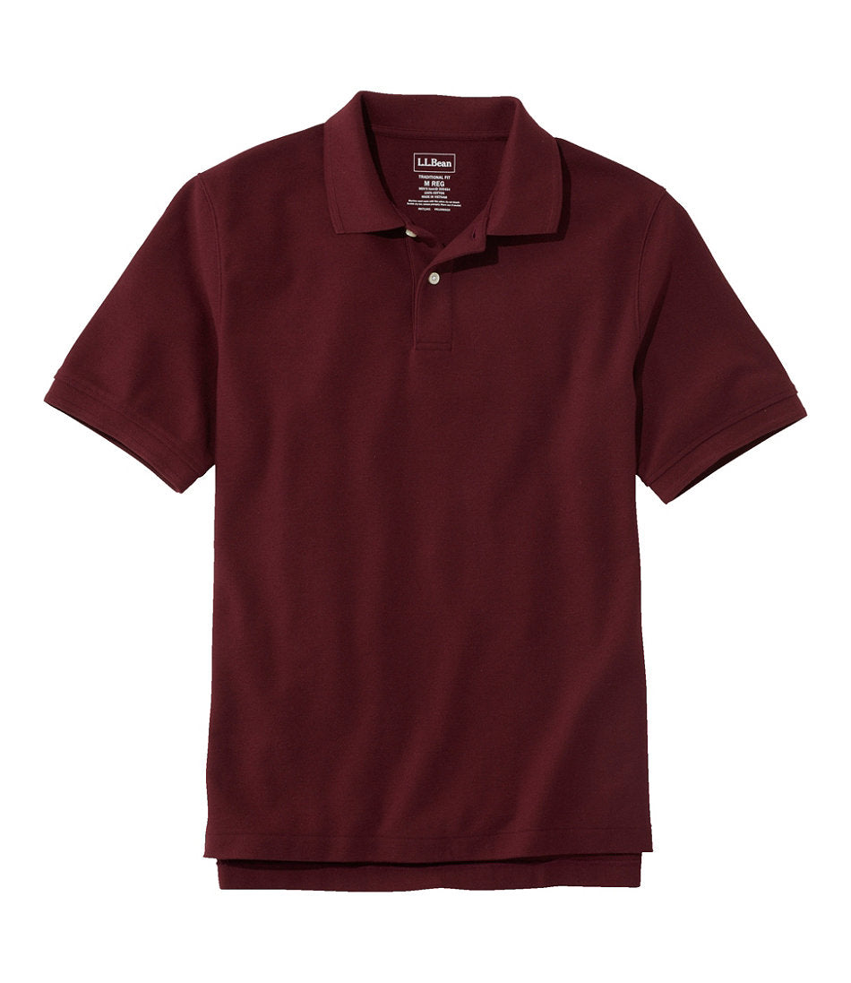 Men's Premium Double L® Polo Banded, Short-Sleeve Without Pocket | L.L.Bean outlet
