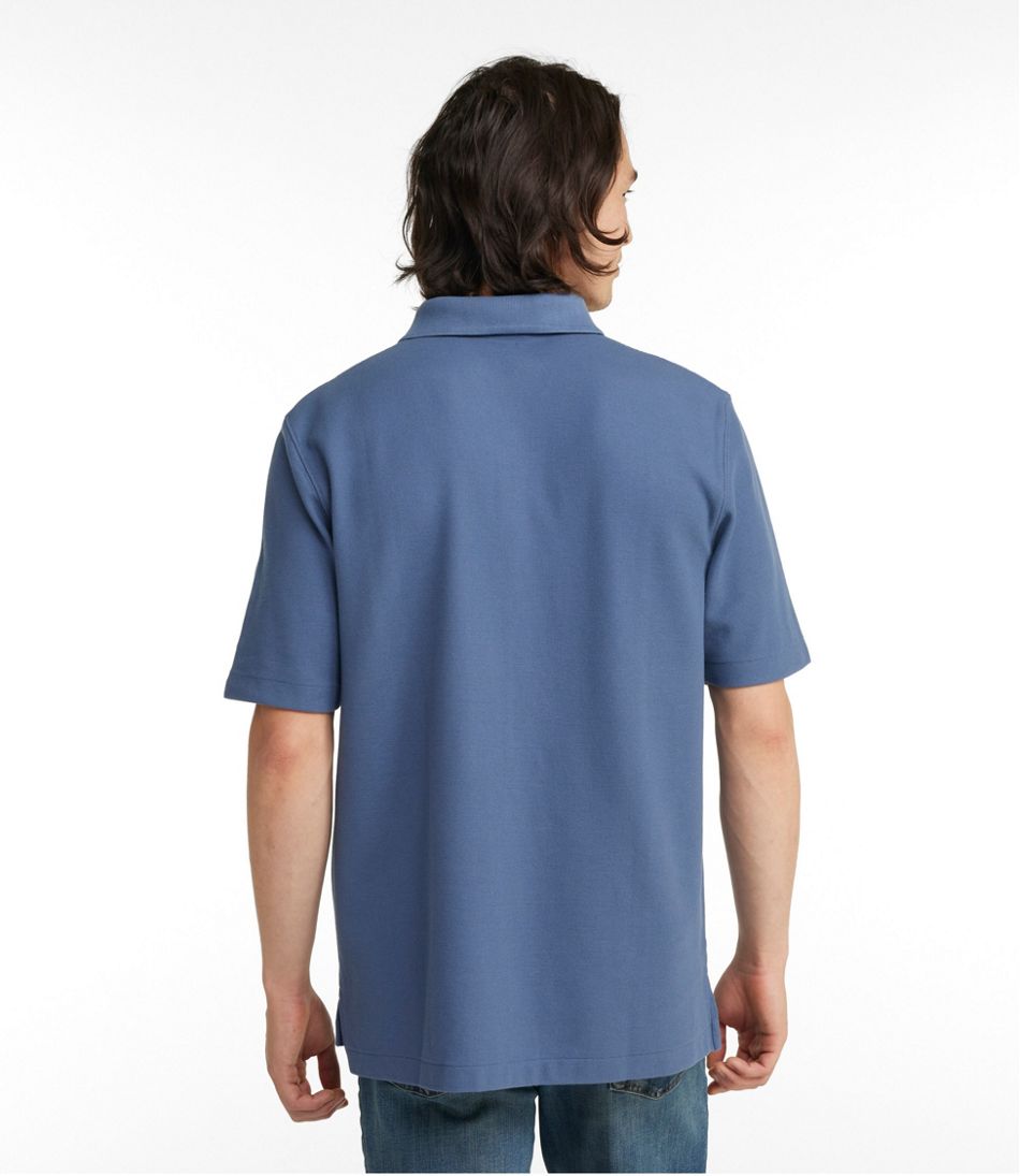 Men's Premium Double L® Polo, Hemmed Short-Sleeve with Pocket | L.L.Bean sale