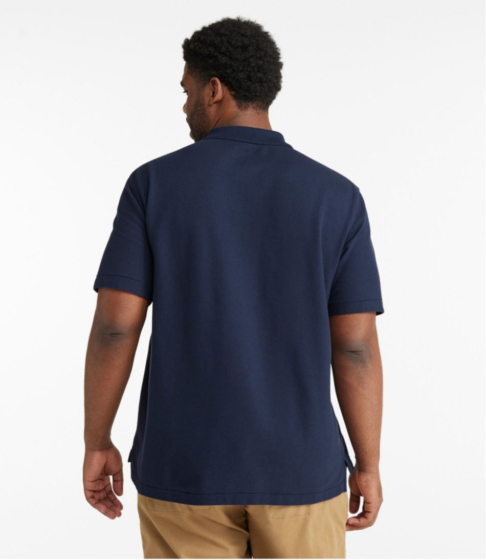 Men's Premium Double L® Polo, Hemmed Short-Sleeve with Pocket | L.L.Bean sale