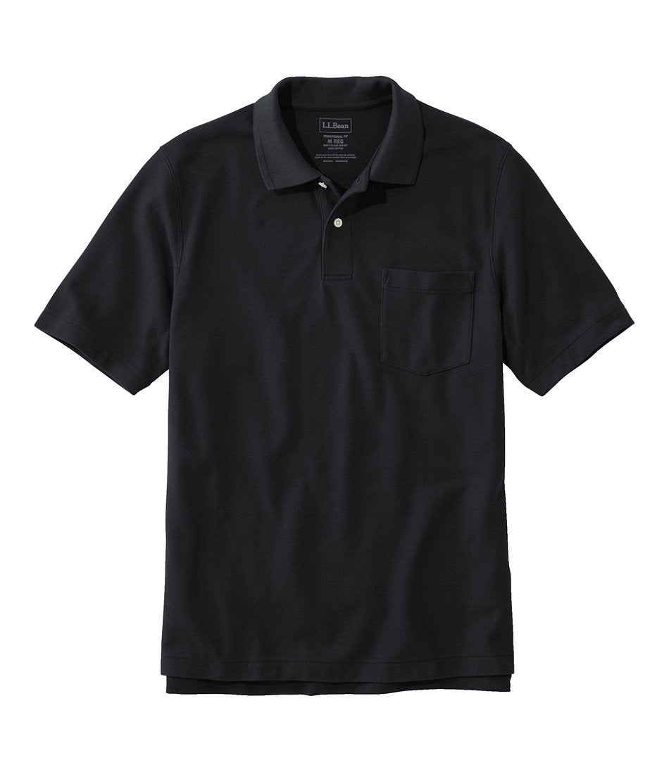 Men's Premium Double L® Polo, Hemmed Short-Sleeve with Pocket | L.L.Bean sale