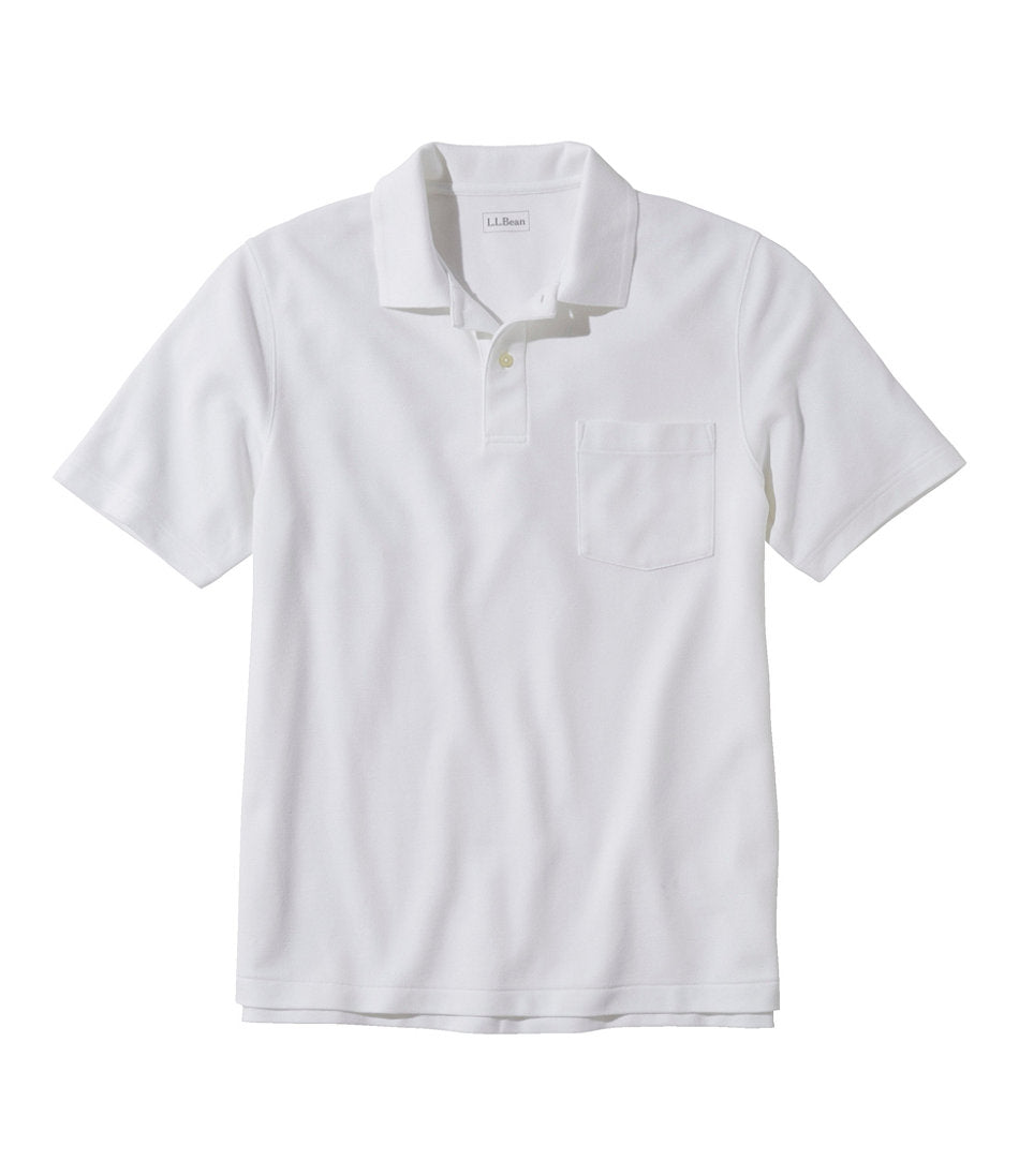 Men's Premium Double L® Polo, Hemmed Short-Sleeve with Pocket | L.L.Bean sale