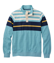 Men's Bean's Vintage Soft Rugby, Mockneck, Chest Stripe | L.L.Bean discount