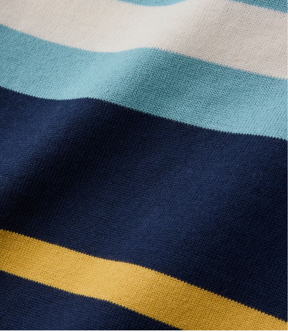 Men's Bean's Vintage Soft Rugby, Mockneck, Chest Stripe | L.L.Bean discount