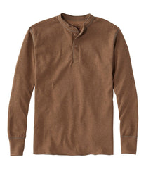Men's Two-Layer River Driver's Shirt®, Traditional Fit Henley | L.L.Bean outlet