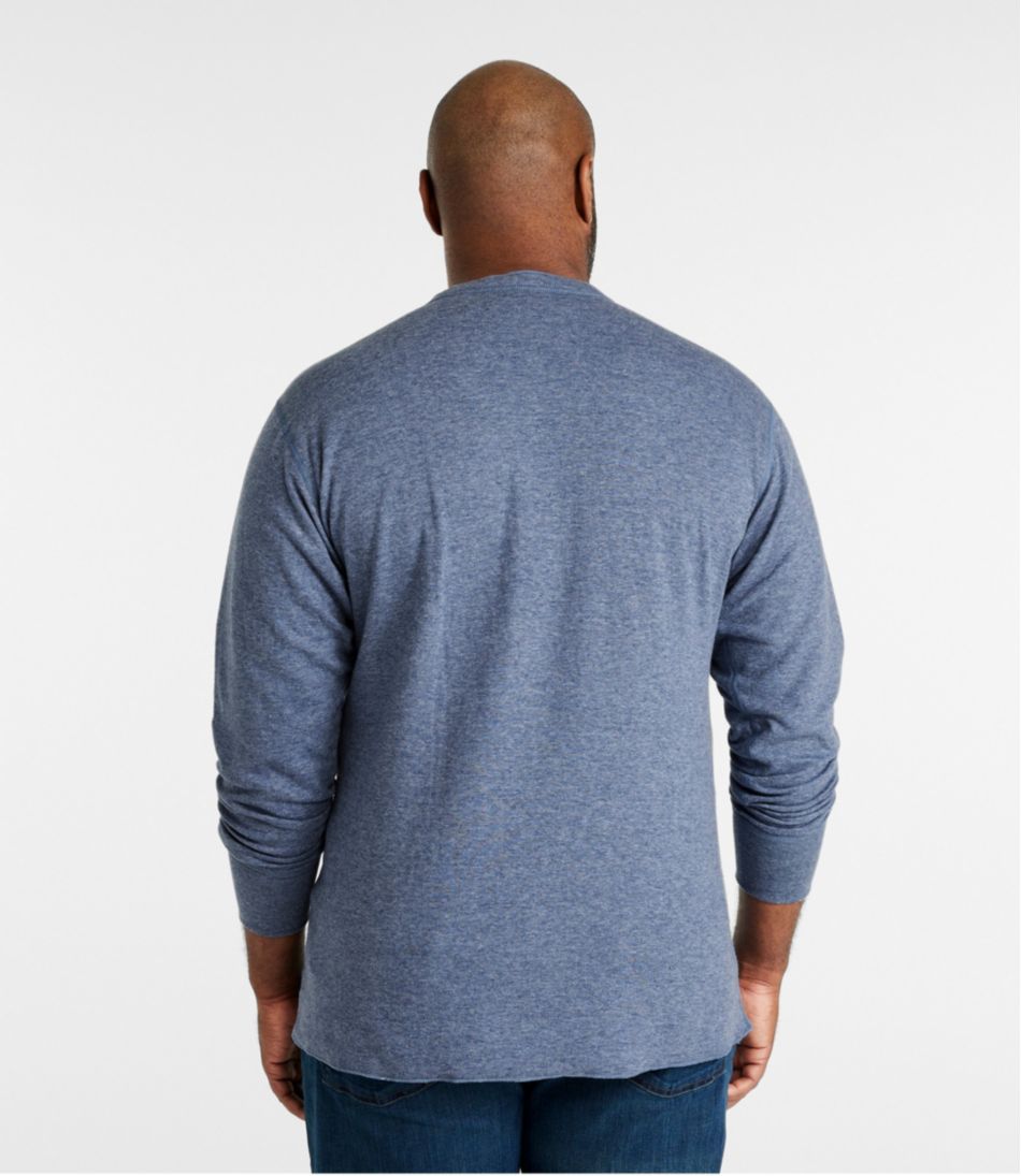 Men's Two-Layer River Driver's Shirt®, Traditional Fit Henley | L.L.Bean outlet