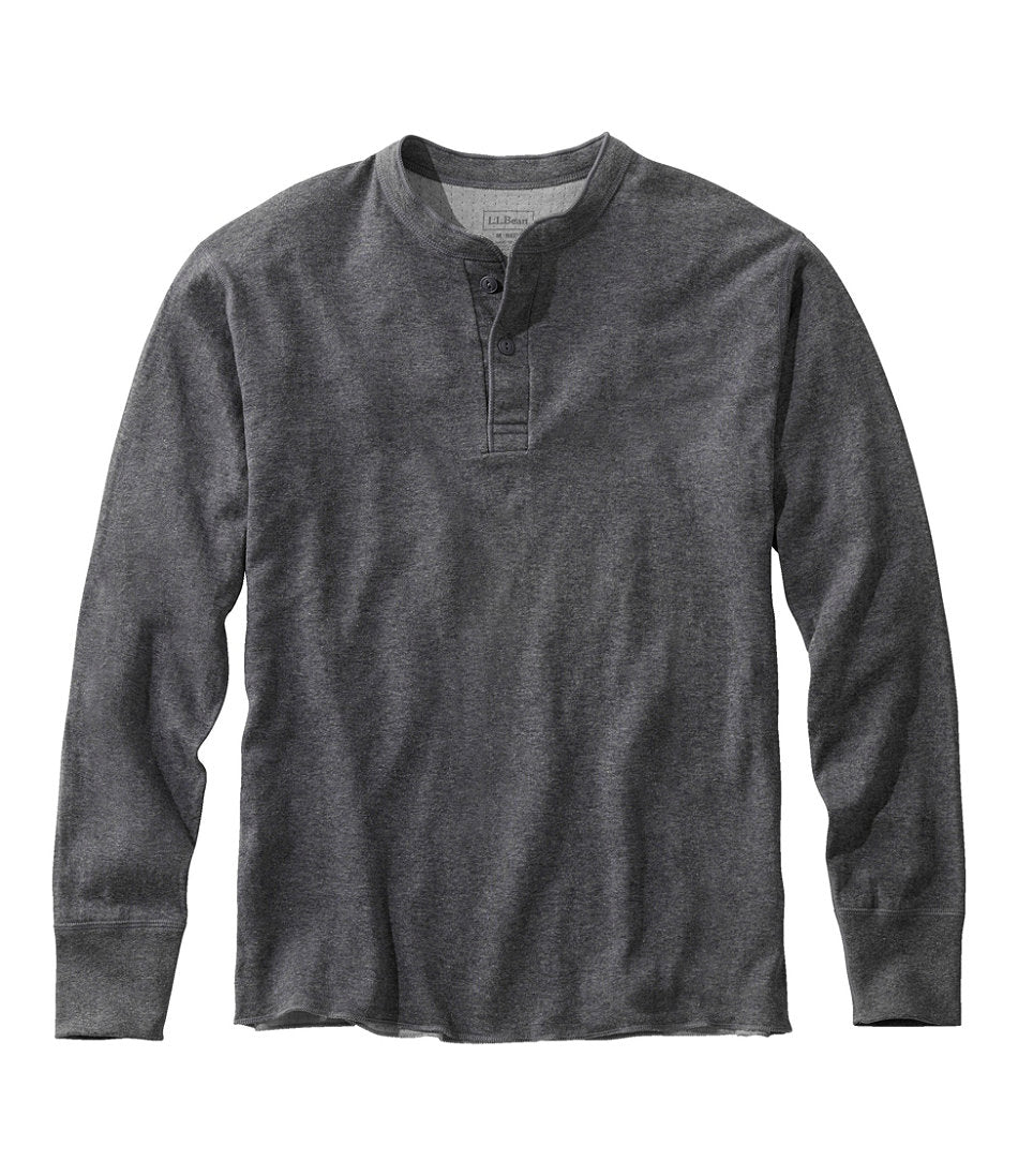Men's Two-Layer River Driver's Shirt®, Traditional Fit Henley | L.L.Bean outlet