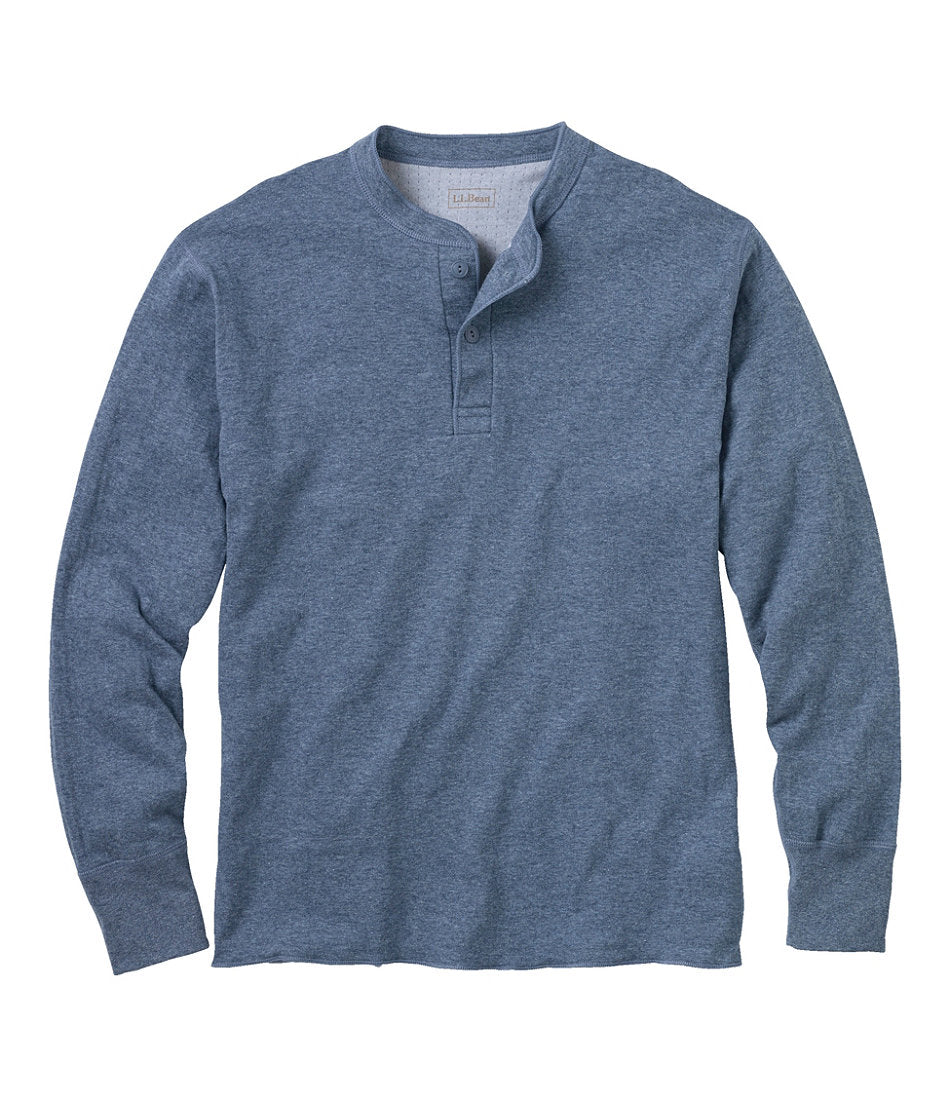 Men's Two-Layer River Driver's Shirt®, Traditional Fit Henley | L.L.Bean outlet