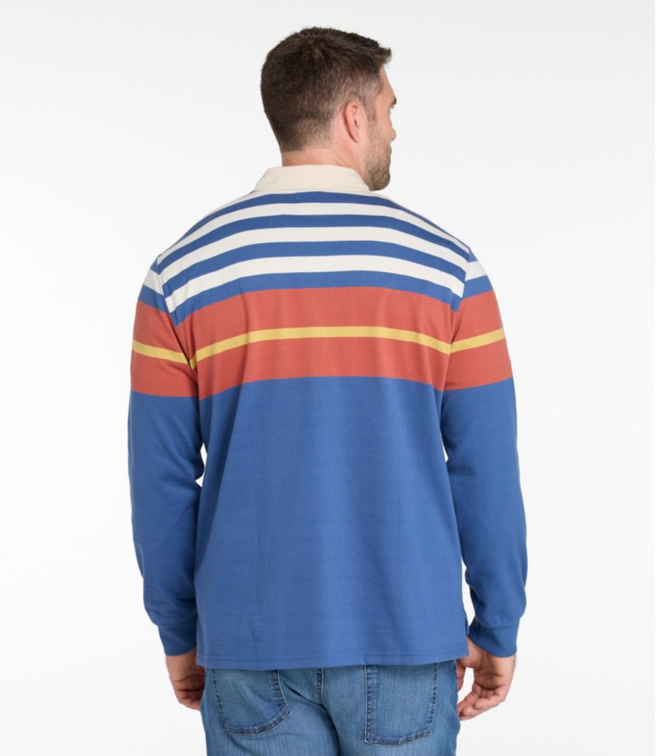 Men's Bean's Vintage Soft Rugby, Chest Stripe | L.L.Bean online