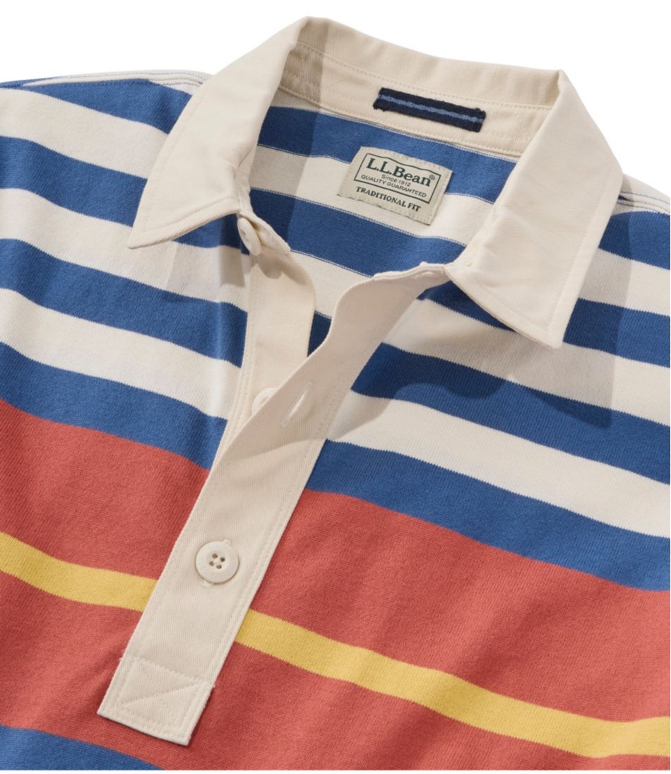 Men's Bean's Vintage Soft Rugby, Chest Stripe | L.L.Bean online