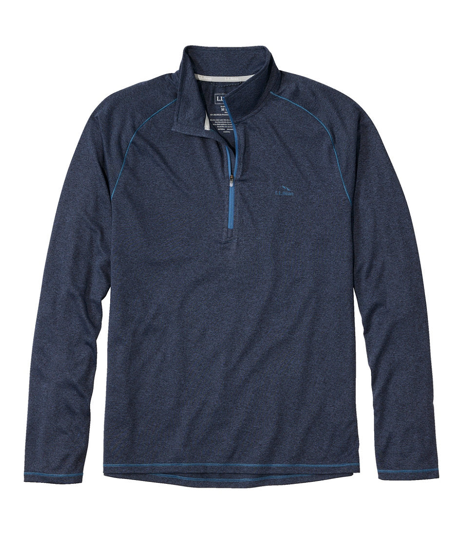 Men's Bean's Access Trail Tee, Quarter-Zip | L.L.Bean for sale