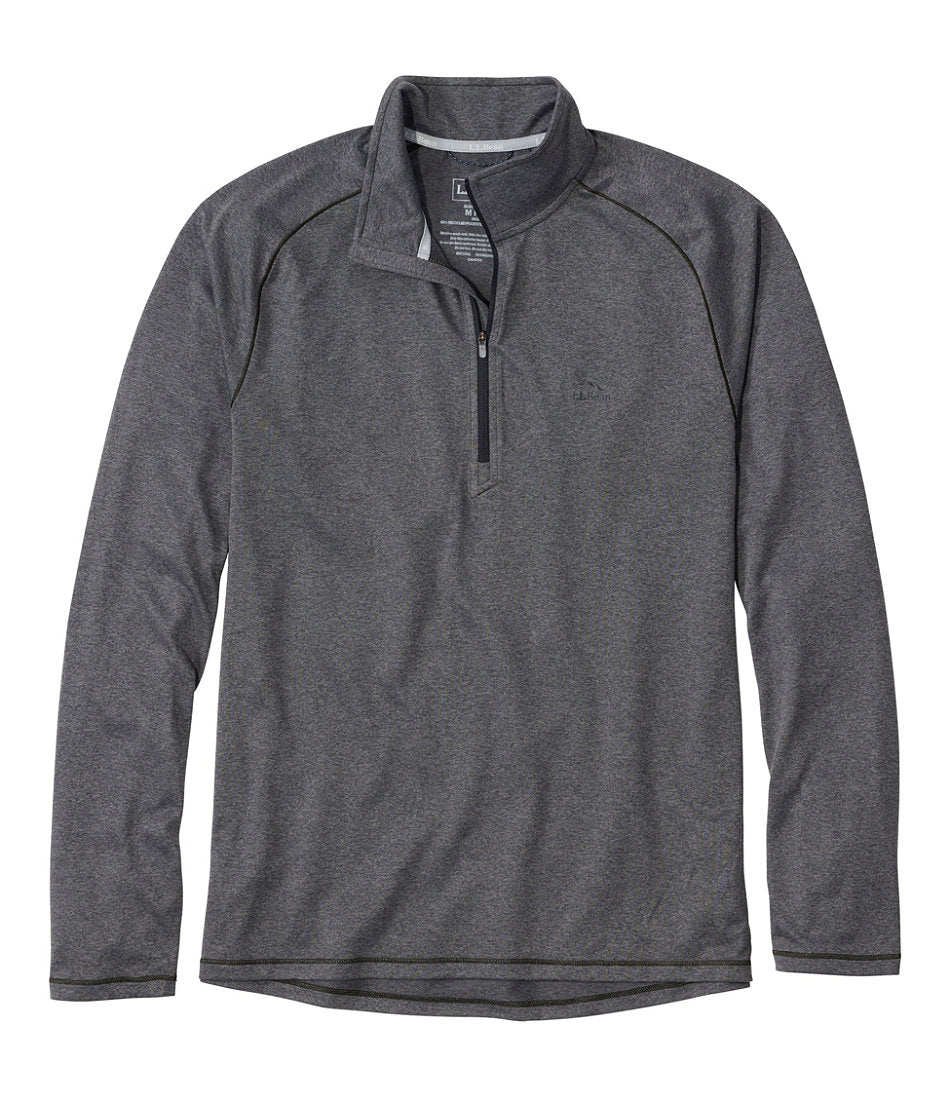 Men's Bean's Access Trail Tee, Quarter-Zip | L.L.Bean for sale