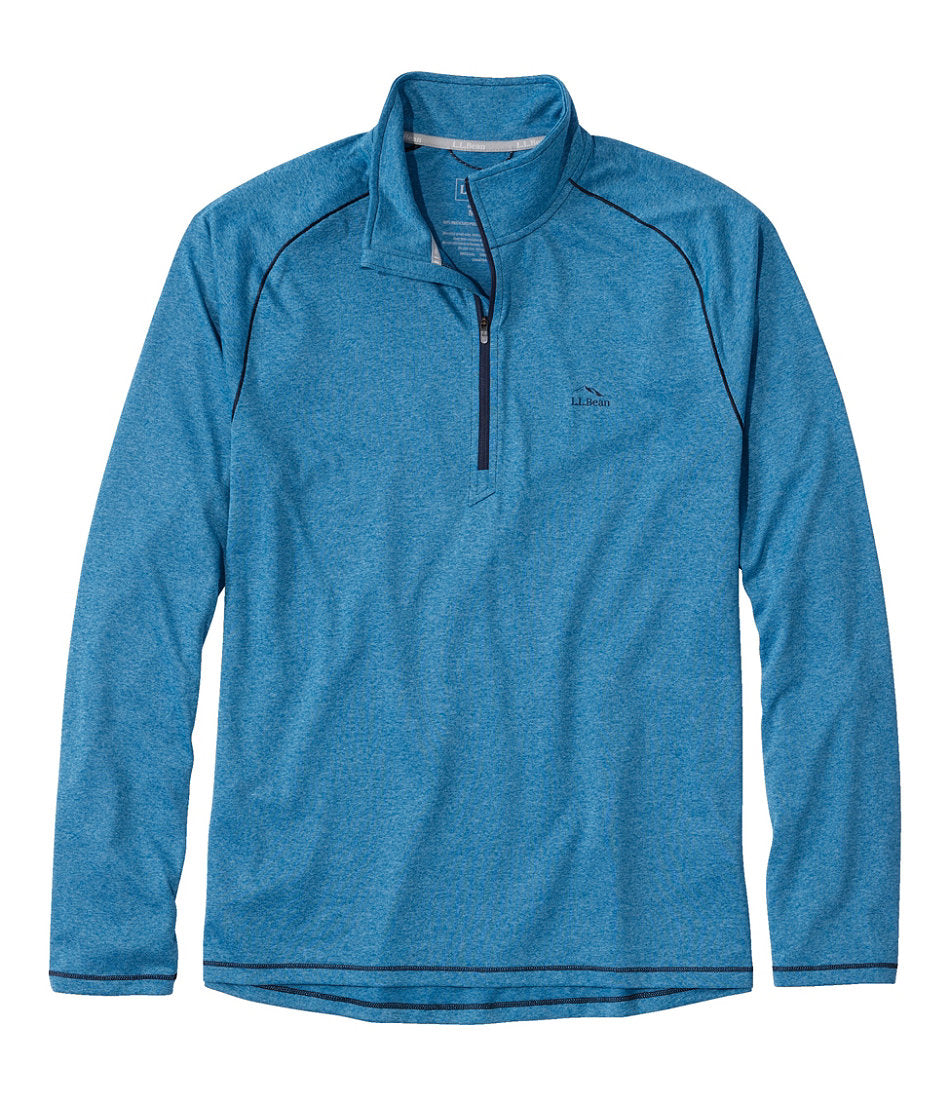 Men's Bean's Access Trail Tee, Quarter-Zip | L.L.Bean for sale