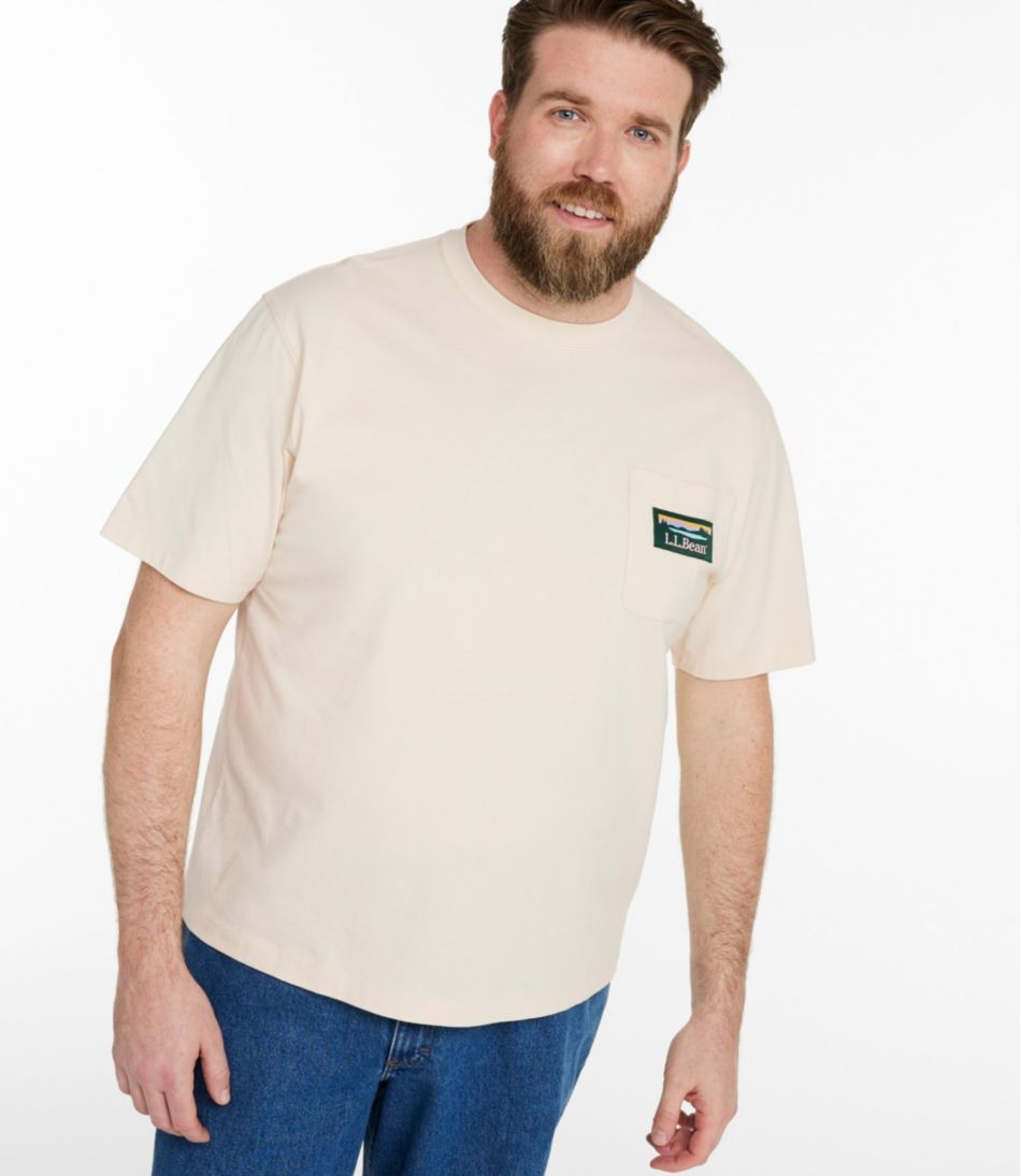 Men's L.L.Bean Katahdin Logo Tee, Short-Sleeve | L.L.Bean on sale