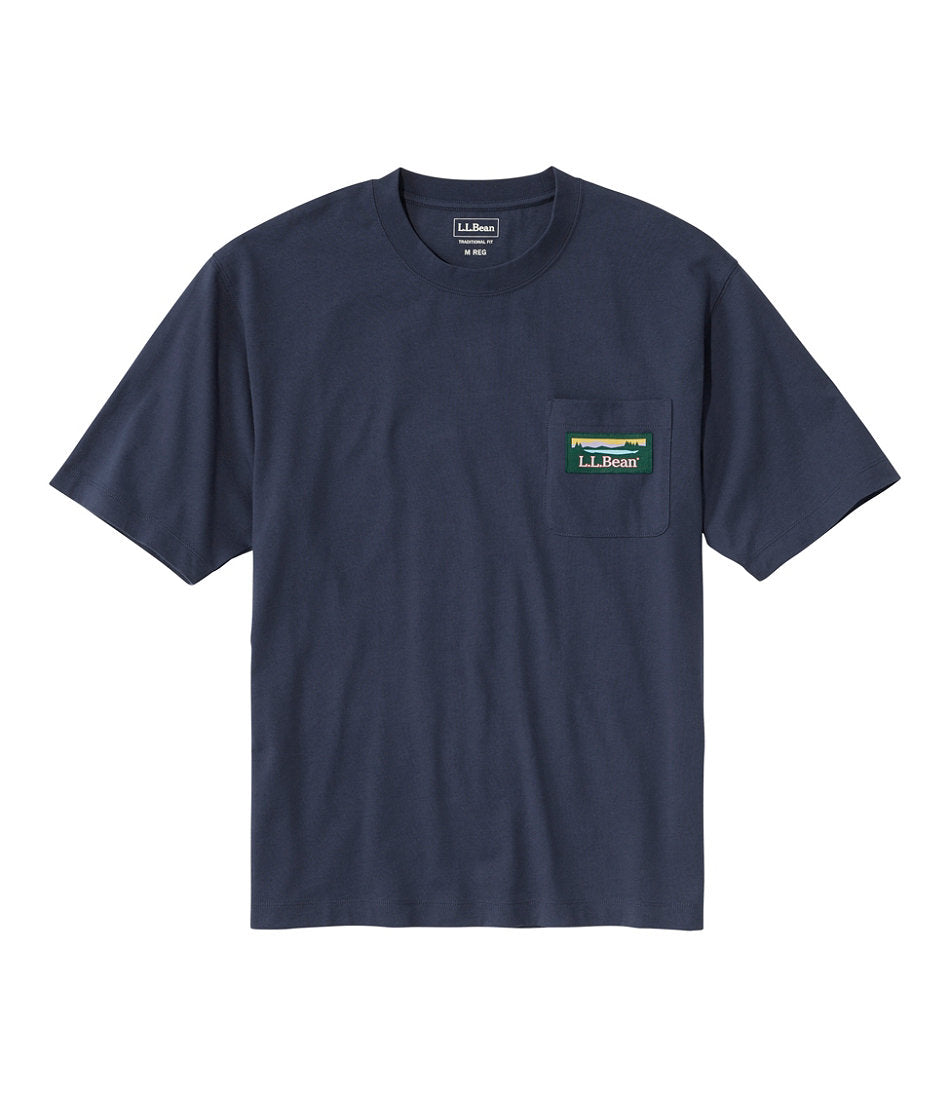 Men's L.L.Bean Katahdin Logo Tee, Short-Sleeve | L.L.Bean on sale