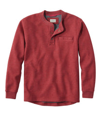 Men's Katahdin Iron Works® Bonded Waffle Fleece Henley | L.L.Bean near me