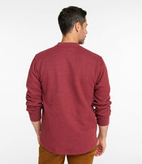 Men's Katahdin Iron Works® Bonded Waffle Fleece Henley | L.L.Bean near me