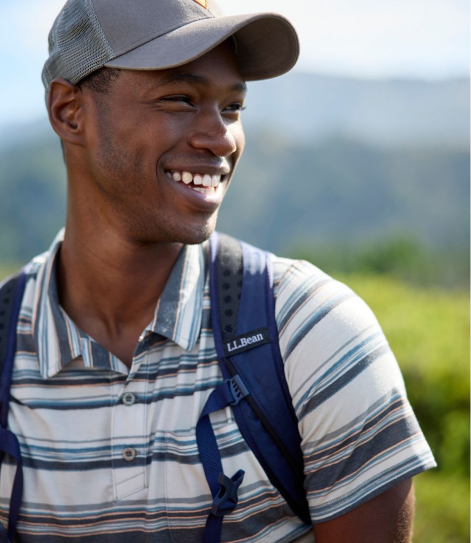 Men's Everyday SunSmart® Polo 2.0, Short-Sleeve Stripe | L.L.Bean sale