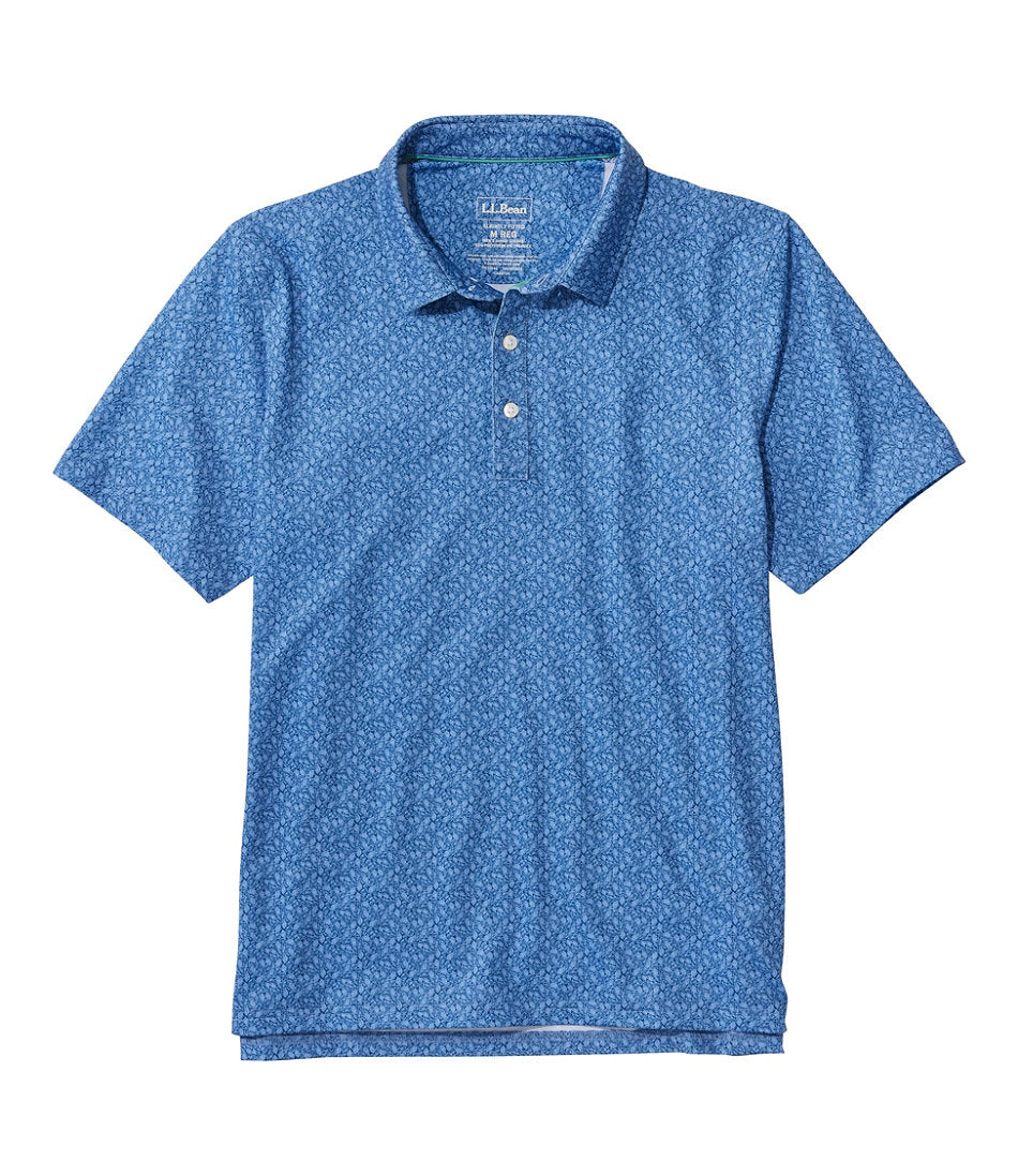 Men's Comfort Stretch Performance® Party Polo, Slightly Fitted, Short-Sleeve, Print | L.L.Bean for sale