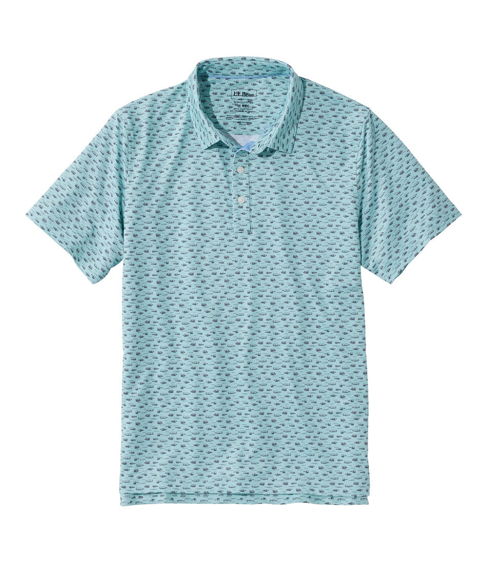 Men's Comfort Stretch Performance® Party Polo, Slightly Fitted, Short-Sleeve, Print | L.L.Bean for sale
