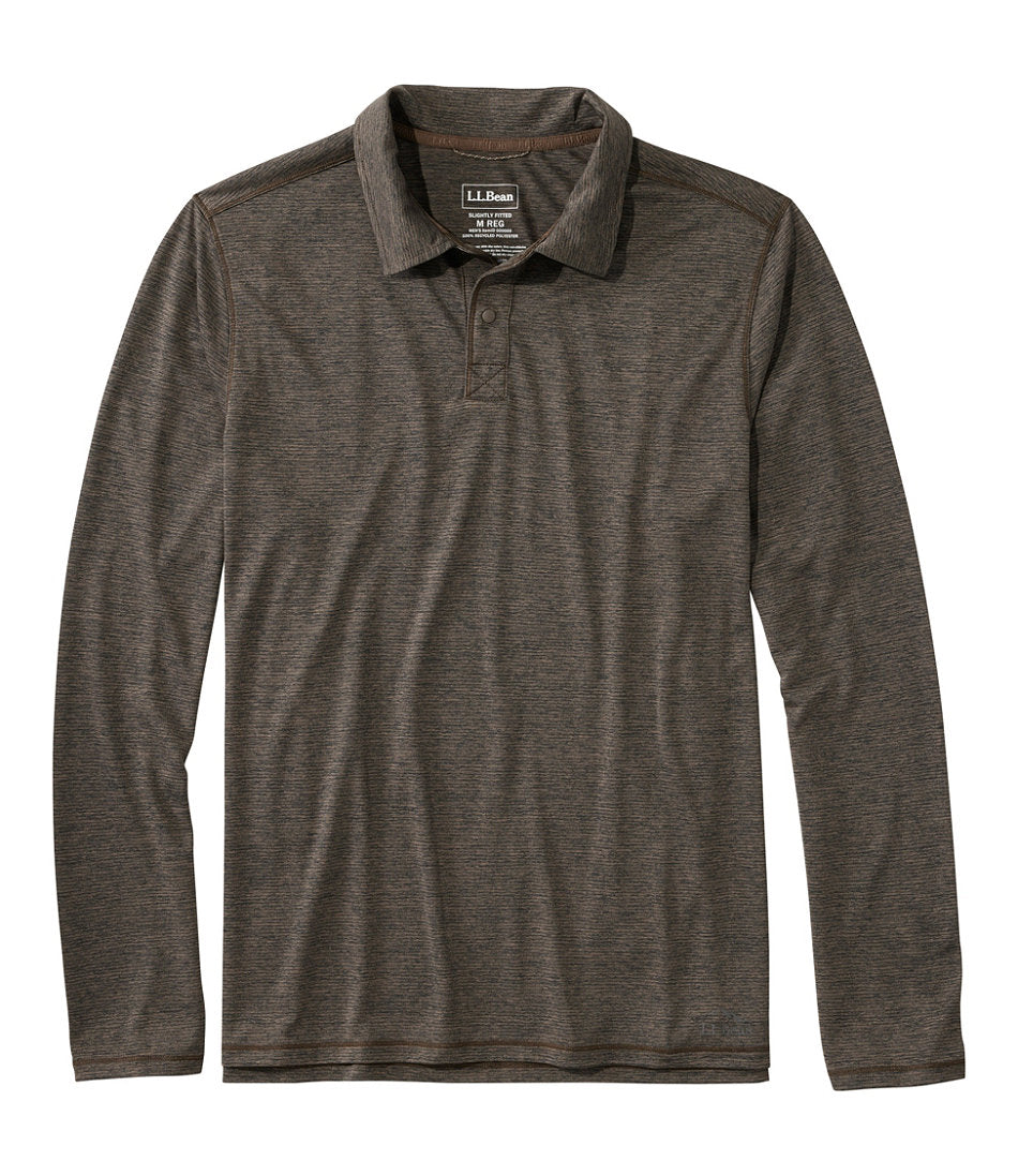 Men's Ultralight Adventure Polo, Long-Sleeve | L.L.Bean on sale