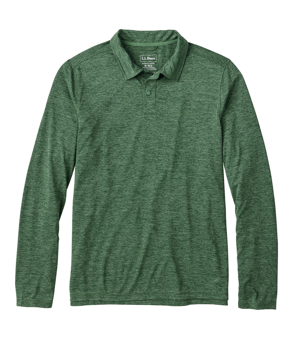 Men's Ultralight Adventure Polo, Long-Sleeve | L.L.Bean on sale