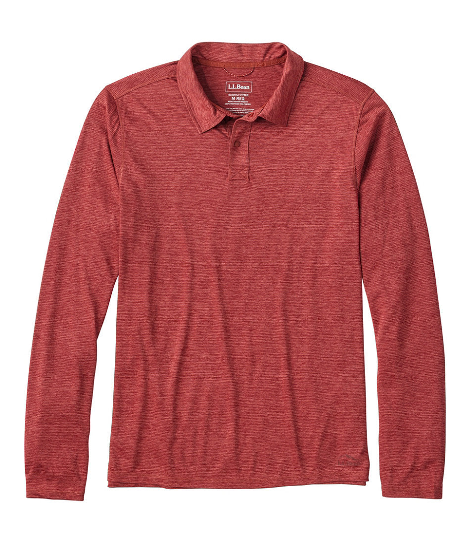 Men's Ultralight Adventure Polo, Long-Sleeve | L.L.Bean on sale