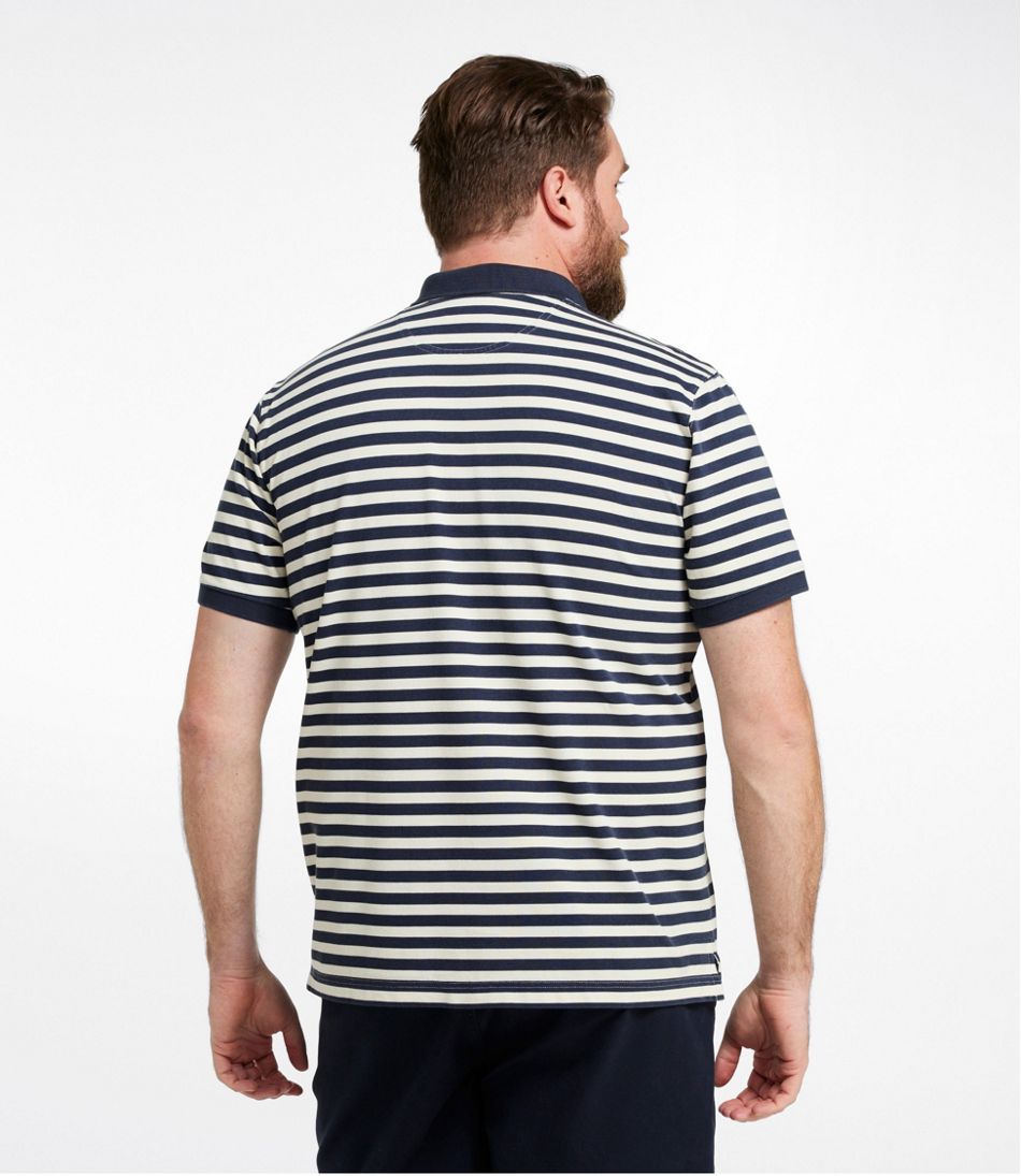 Men's Casco Bay Rugged Polo, Short-Sleeve, Stripe | L.L.Bean discount