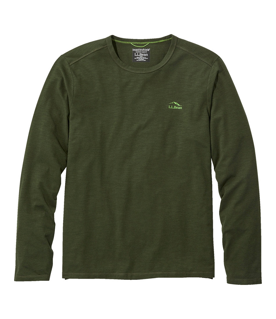 Men's Insect Shield Field Tee, Long-Sleeve | L.L.Bean outlet