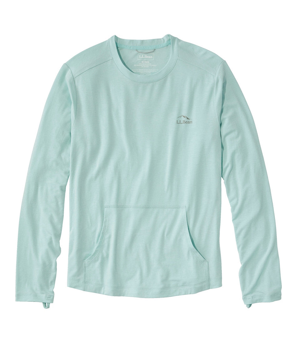 Men's Tropicwear Comfort Crew, Long-Sleeve | L.L.Bean outlet