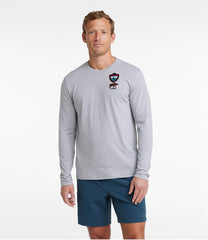 Men's MIF&W Tee, Long-Sleeve Moose | L.L.Bean online