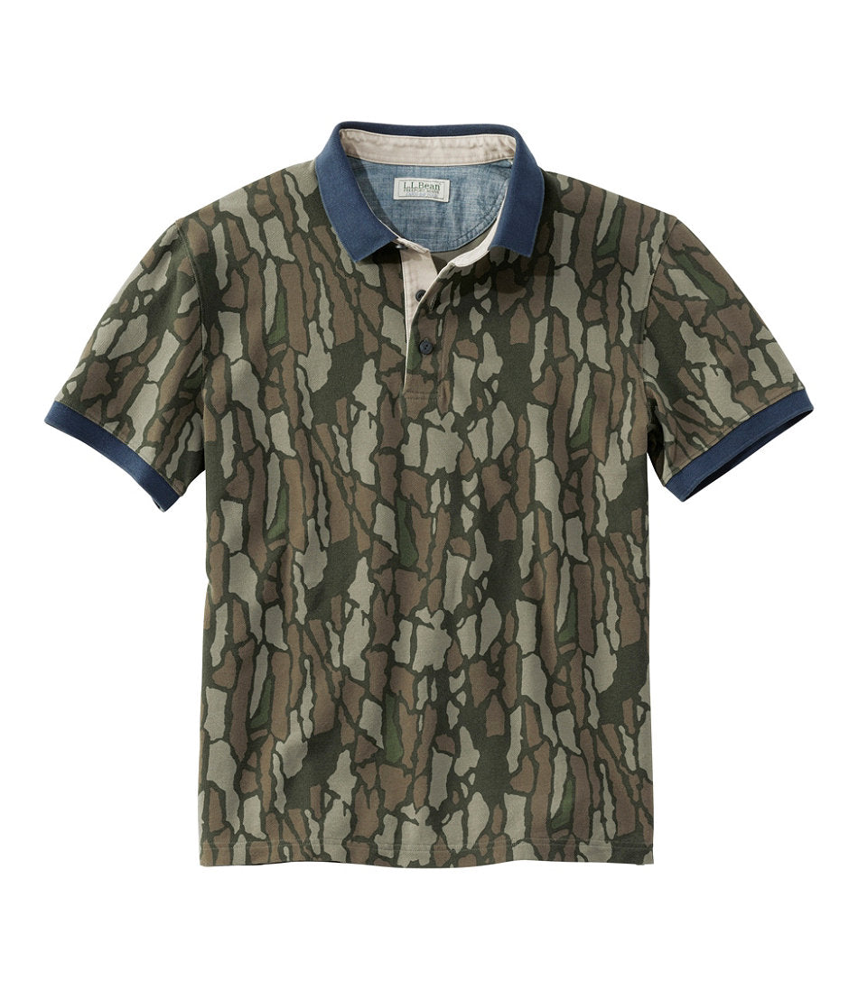 Men's Casco Bay Rugged Polo, Short-Sleeve, Print | L.L.Bean sale
