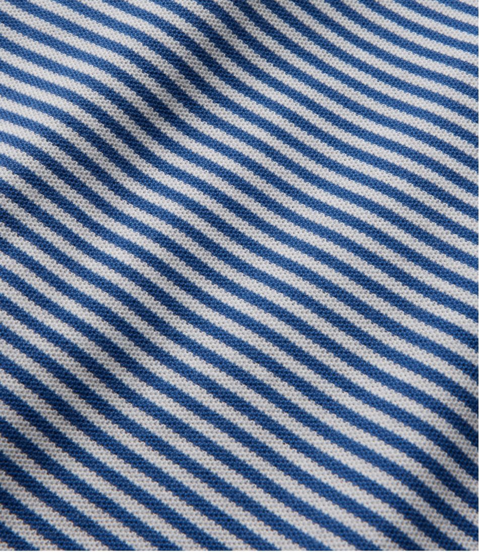 Men's Premium Double L® Polo, Banded Short-Sleeve Without Pocket Stripe | L.L.Bean on sale