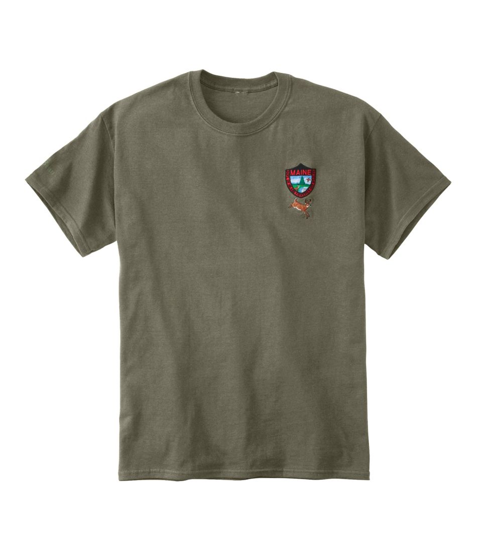 Men's Maine Inland Fisheries and Wildlife Tee, White-Tailed Deer | L.L.Bean sale
