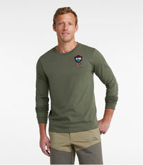Men's MIF&W Tee, Long-Sleeve White-Tailed Deer | L.L.Bean on sale