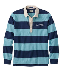 Men's Bean's Vintage Soft Rugby, Stripe Embroidered | L.L.Bean sale