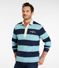 Men's Bean's Vintage Soft Rugby, Stripe Embroidered | L.L.Bean sale