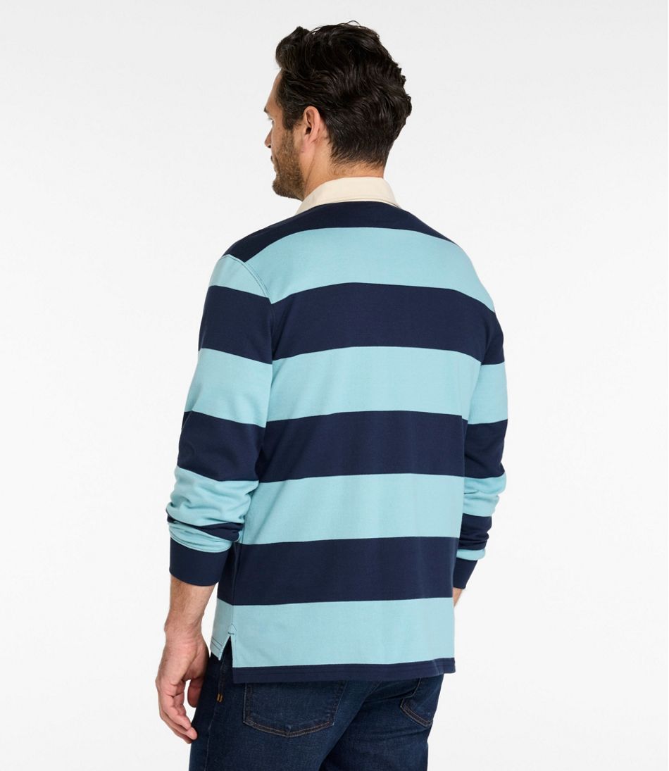 Men's Bean's Vintage Soft Rugby, Stripe Embroidered | L.L.Bean sale
