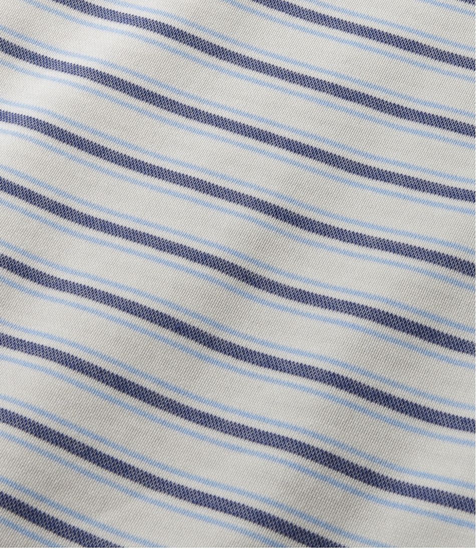 Men's Comfort Stretch Performance® Polo, Long-Sleeve, Stripe | L.L.Bean on sale