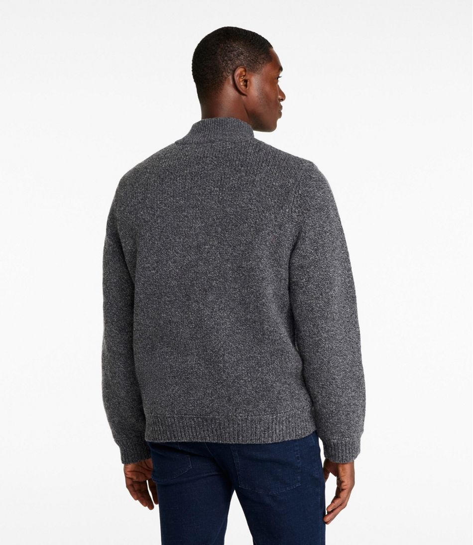 Men's L.L.Bean Classic Ragg Wool Sweater, Full-Zip Flannel-Lined | L.L.Bean discount