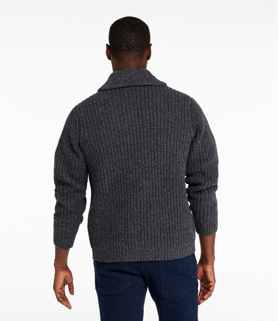 Men's L.L.Bean Classic Ragg Wool Sweater, Cardigan | L.L.Bean outlet