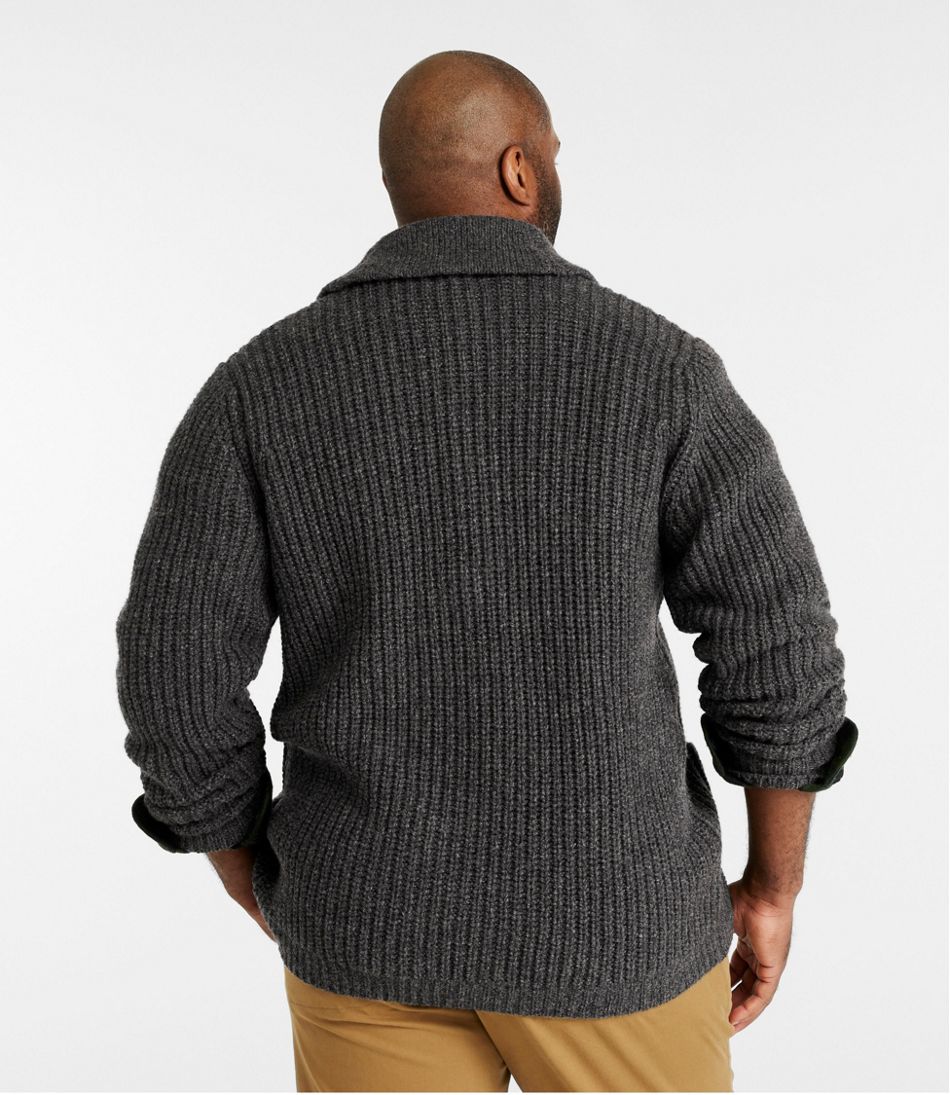 Men's L.L.Bean Classic Ragg Wool Sweater, Cardigan | L.L.Bean outlet