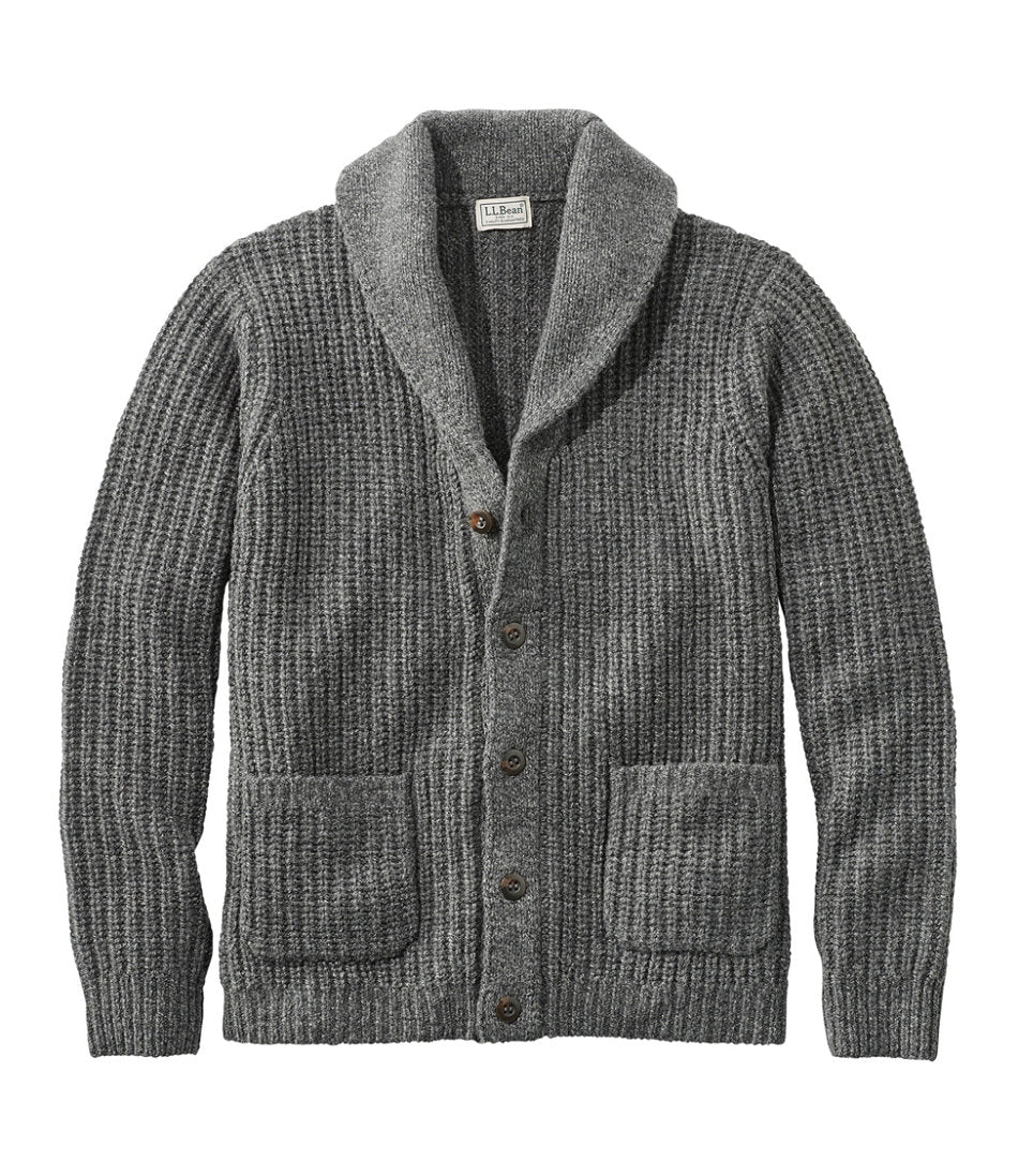 Men's L.L.Bean Classic Ragg Wool Sweater, Cardigan | L.L.Bean outlet