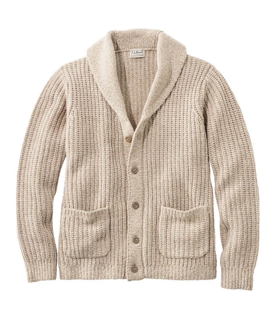 Men's L.L.Bean Classic Ragg Wool Sweater, Cardigan | L.L.Bean outlet