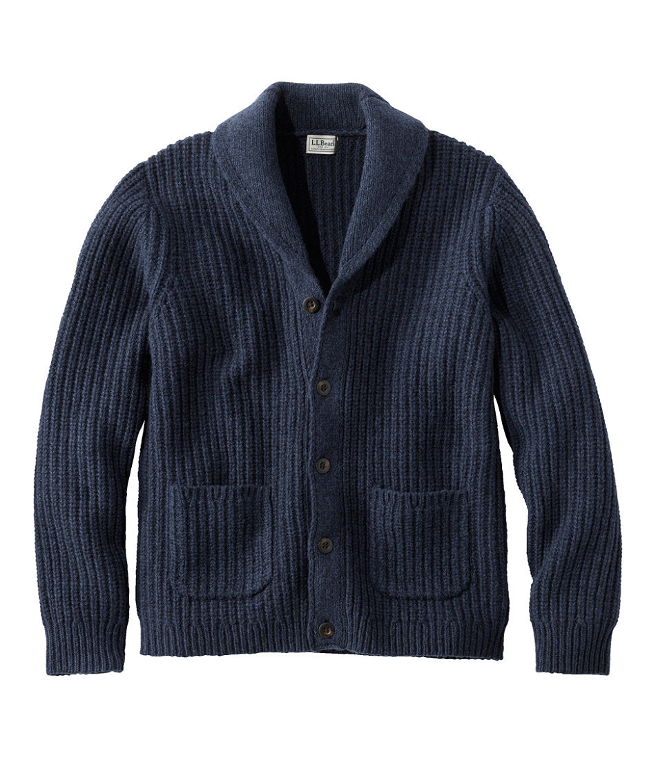 Men's L.L.Bean Classic Ragg Wool Sweater, Cardigan | L.L.Bean outlet