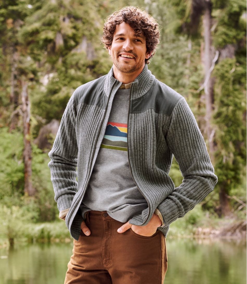 Men's Commando Sweater, Full-Zip | L.L.Bean on sale