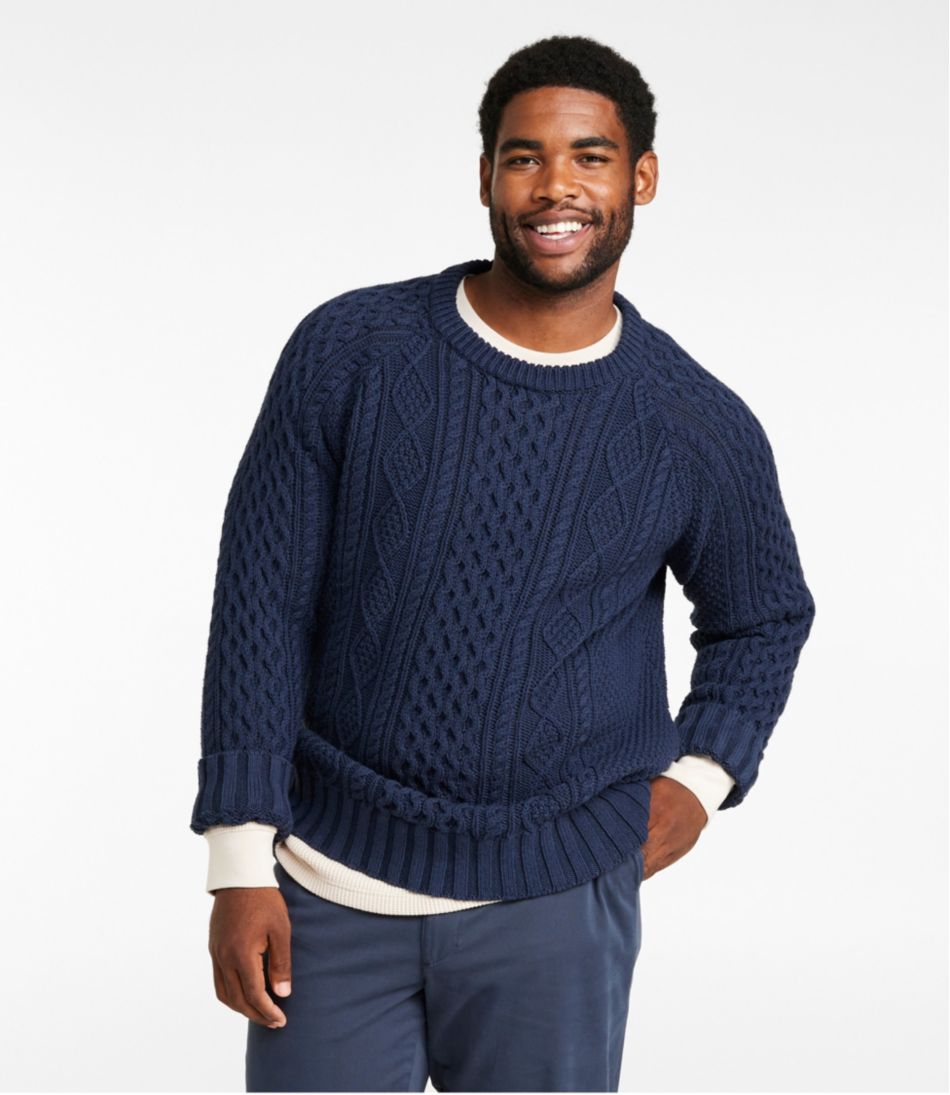 Men's Signature Cotton Fisherman Sweater | L.L.Bean near me