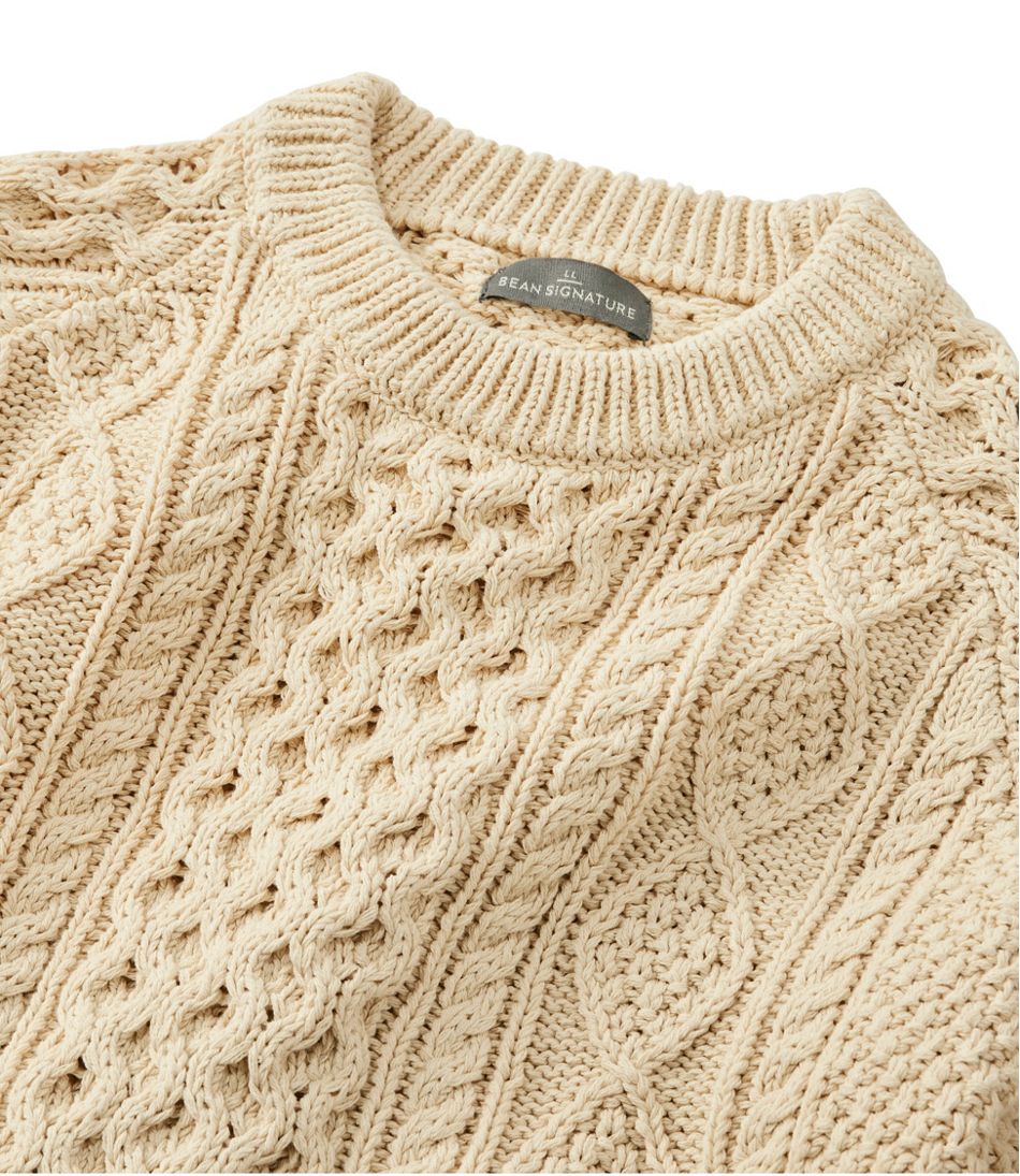 Men's Signature Cotton Fisherman Sweater | L.L.Bean near me