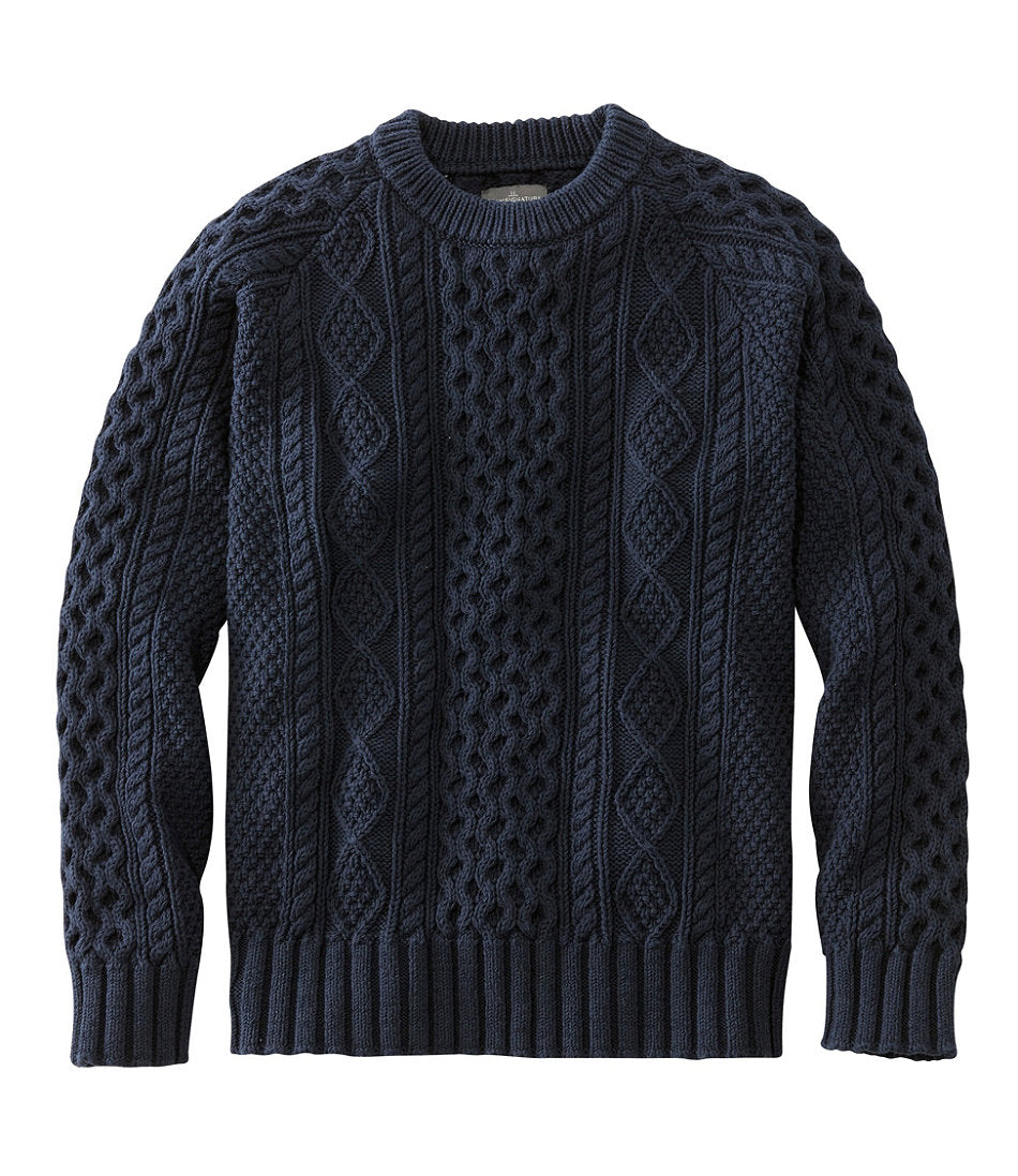 Men's Signature Cotton Fisherman Sweater | L.L.Bean near me