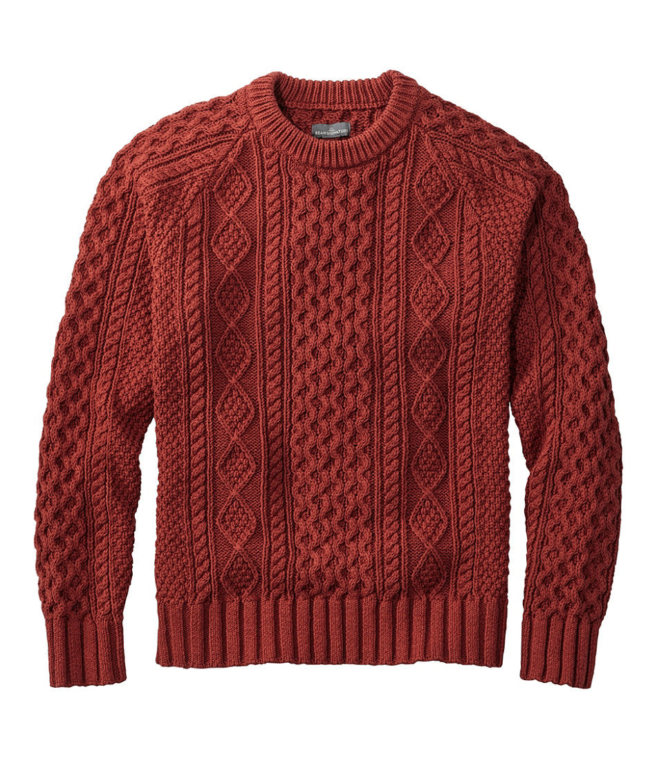 Men's Signature Cotton Fisherman Sweater | L.L.Bean near me